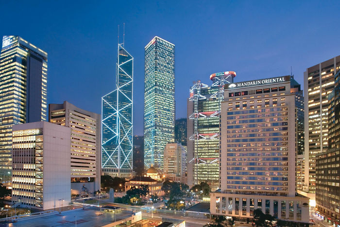 Mandarin Oriental Hong Kong สาขาต้นฉบับ (ภาพจากเว็บไซต์โรงแรม)