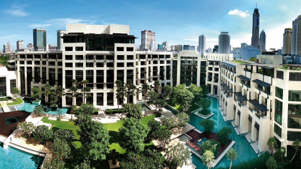 Siam Kempinski โรงแรมหรูด้านหลังสยามพารากอน (ภาพจากเว็บไซต์โรงแรม)
