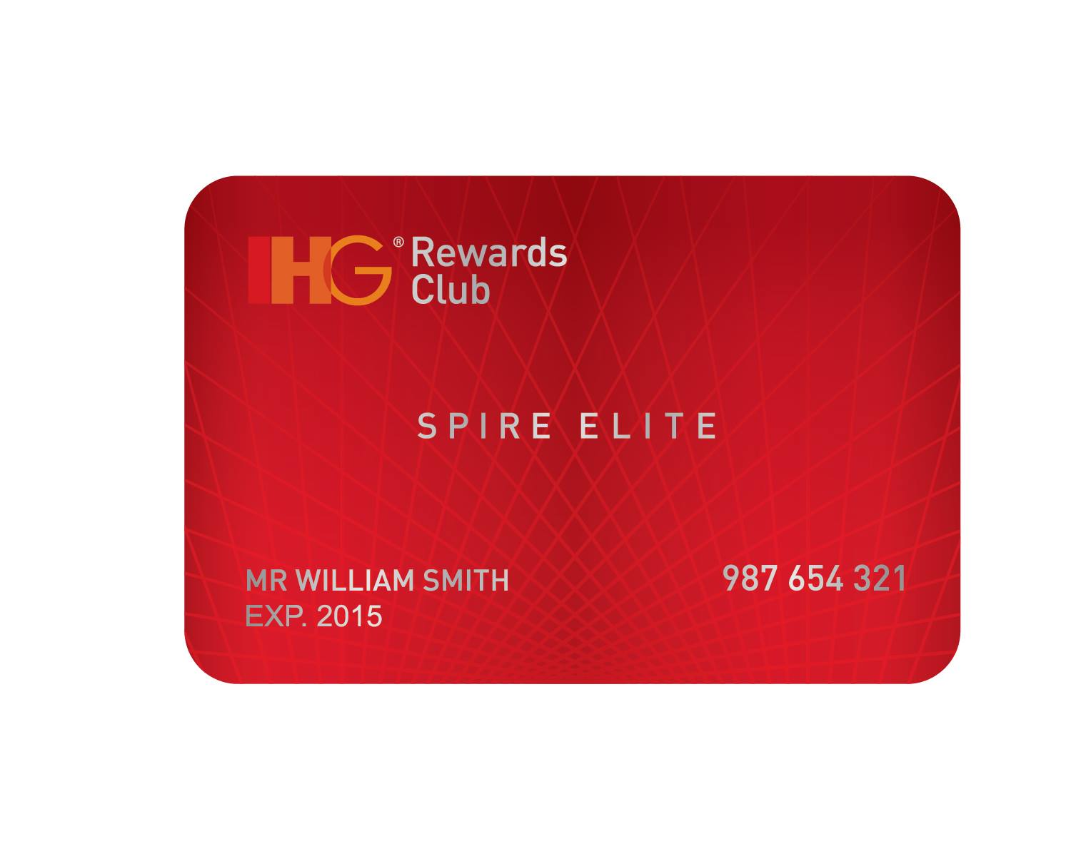 บัตรสมาชิก IHG Rewards Club แบบ Spire Elite