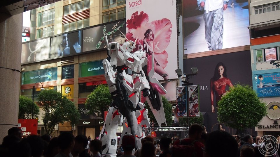 Gundam Times Square Hong Kong