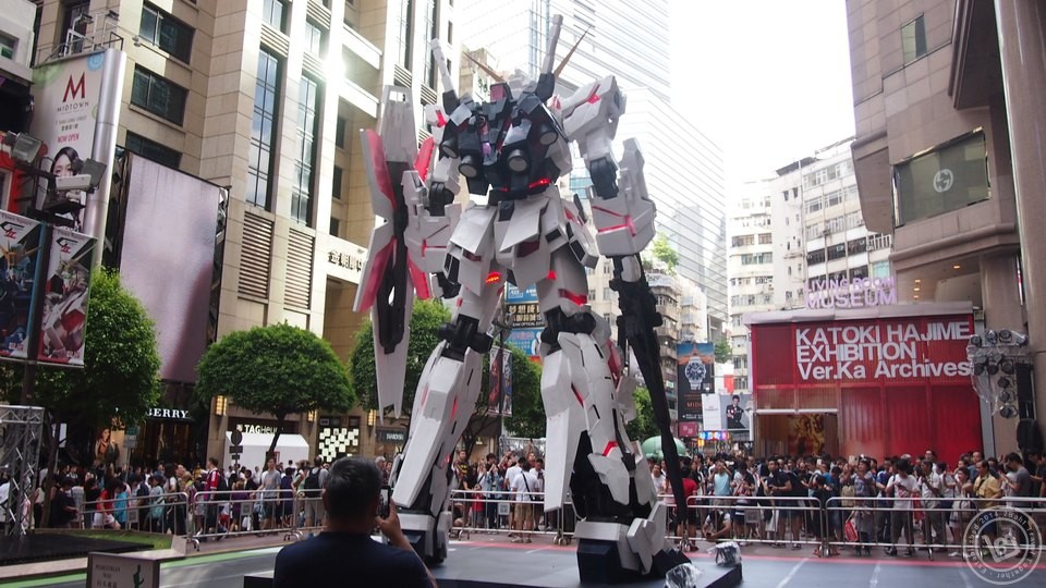 Gundam Times Square Hong Kong