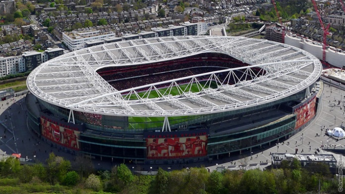 Emirates Stadium ภาพจากเว็บไซต์ Arsenal