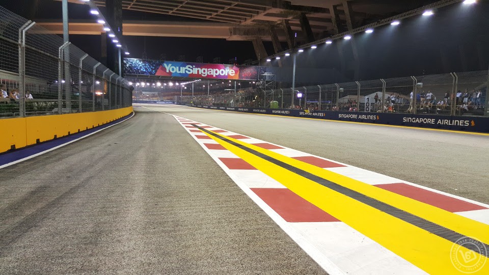 F1 Singapore Night Race Circuit