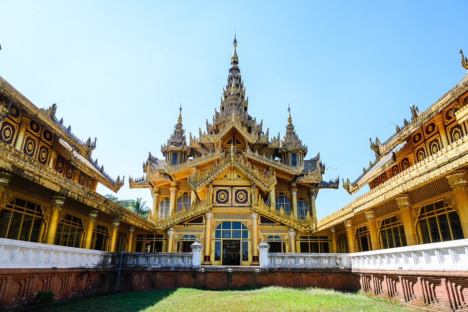 ที่เที่ยว พม่า: พระราชวังบุเรงนอง (ภาพโดย Wasin Waeosri/Flickr)