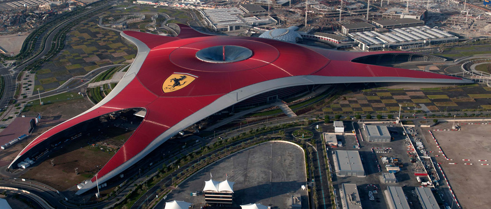 ภาพจาก Ferrari World Abu Dhabi