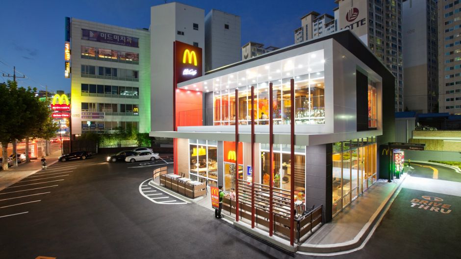 หน้าตาของ McDonald's สาขาพรีเมียมในเกาหลีใต้