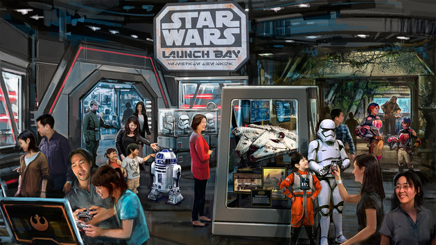Star Wars Launch Bay ใน Tomorrowland - Shanghai Disney Resort