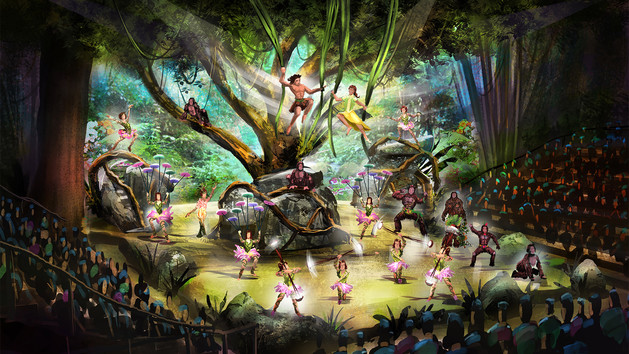 Tarzan: Call of the Jungle ใน Adventure Isle - Shanghai Disney Resort