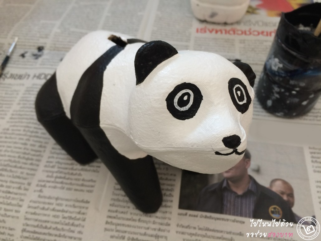 painting panda 1600pandas