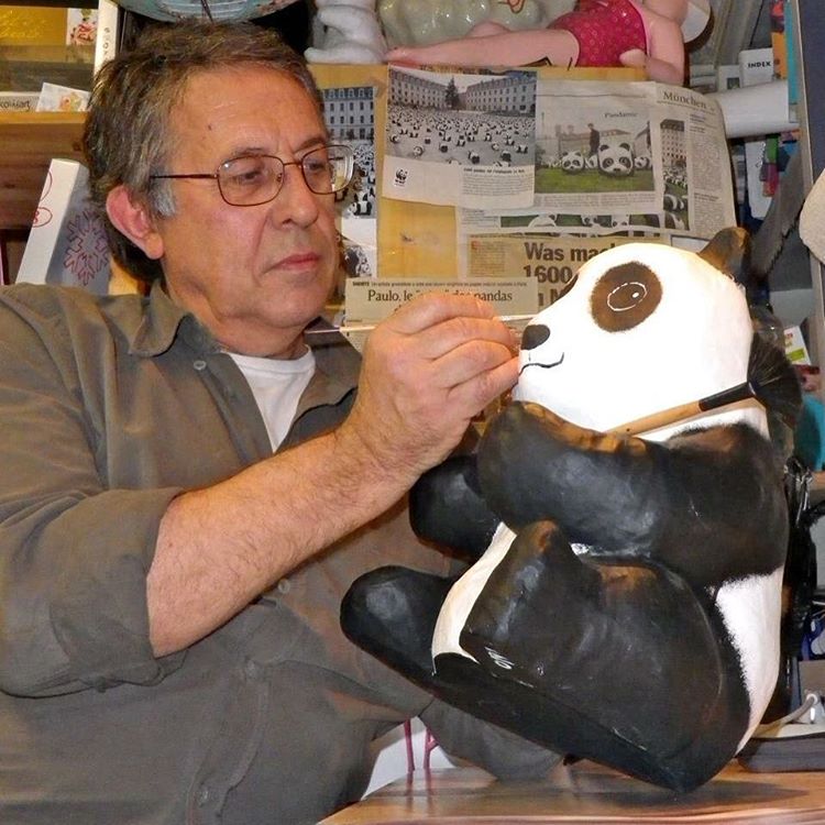 ศิลปินชาวฝรั่งเศส Paulo Grangeon (เปาโล กรองจีอง) บิดาแห่ง 1600 Pandas