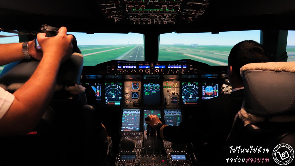 Flight Simulator A380 การบินไทย