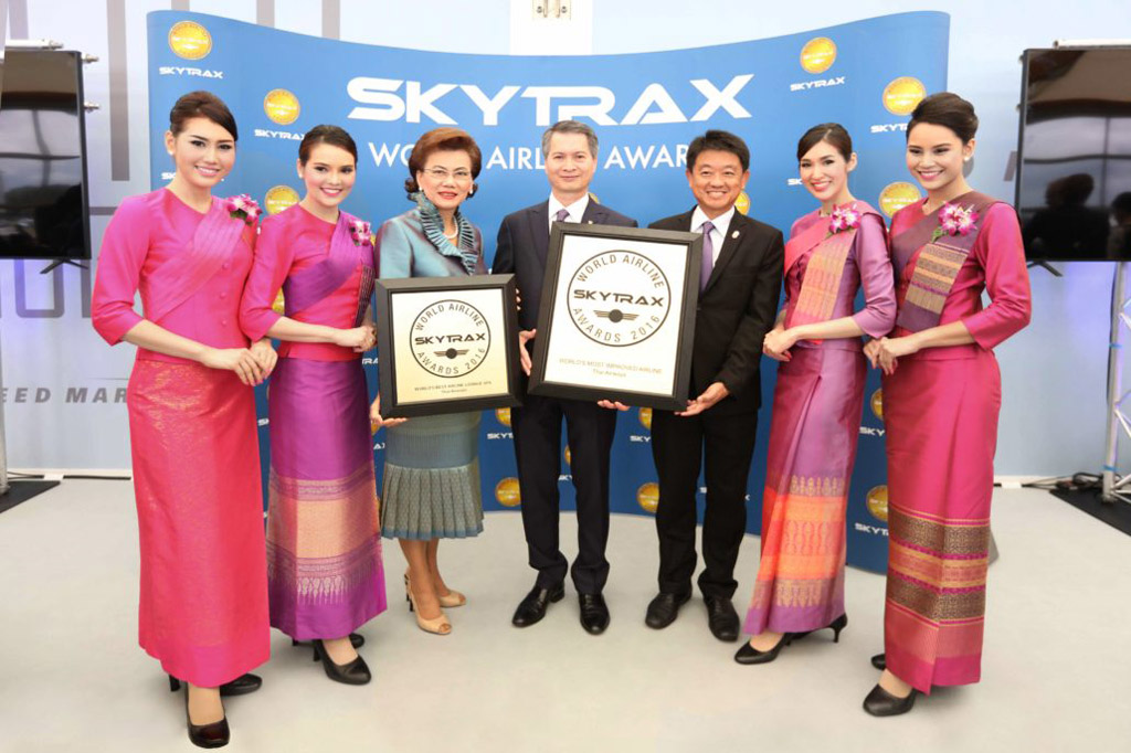 การบินไทย SkyTrax 2016