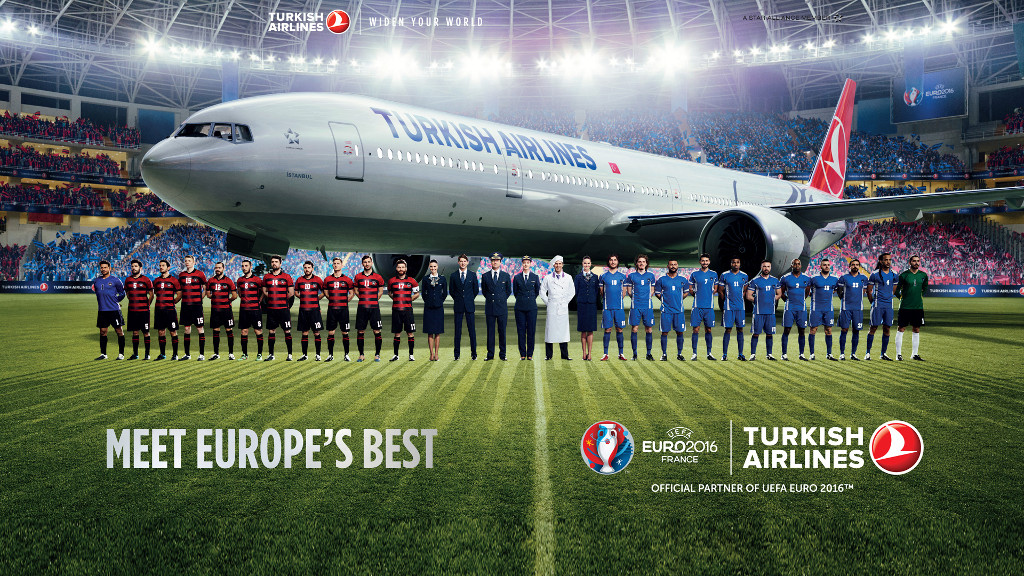 Turkish Airlines กับการเป็นสปอนเซอร์ Euro 2016