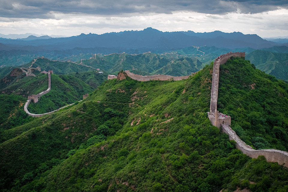 กำแพงเมืองจีน Photo by Severin.stalder / Wikipedia