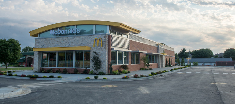 หน้าตาของ McDonald's สาขา Saint Joe