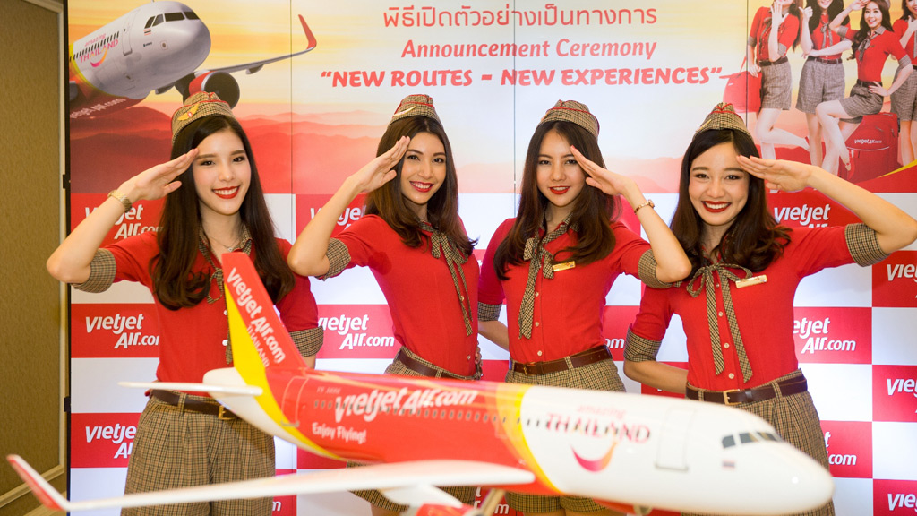 Thai VietJet สายการบินโลว์คอสต์ไทย-เวียดนาม เปิดตัวแล้ว
