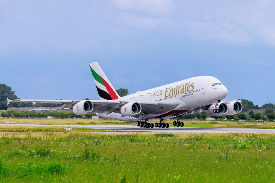 Airbus A380 ของ Emirates