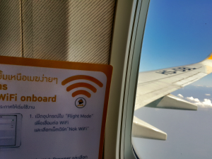 Nok Air Free WiFi onboard