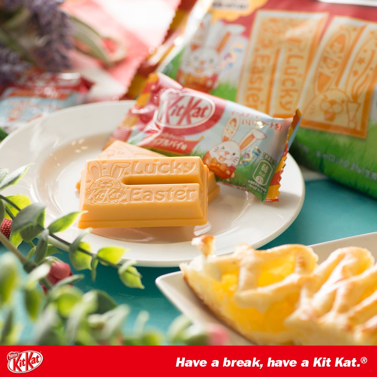 Kit Kat ญี่ปุ่นฉลองอีสเตอร์ ออกรสใหม่ ‘พายแอปเปิลแครอท’ ลายกระต่ายสุดแบ๊ว 13 ลาย