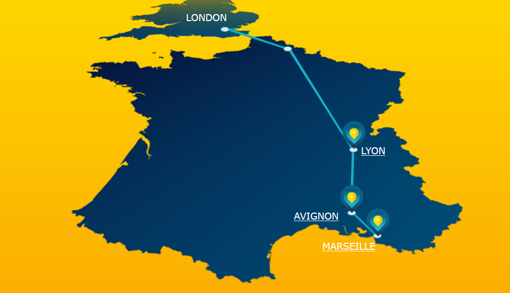 Eurostar เปิดเส้นทางใหม่ สู่ฝรั่งเศสตอนใต้ ไปไกลถึง Marseille