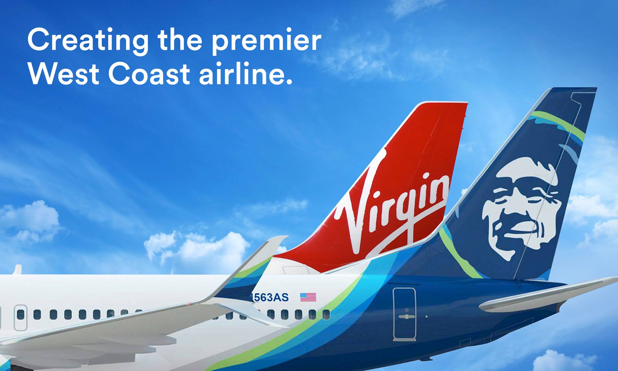 สายการบิน Alaska Airlines ซื้อกิจการ Virgin America