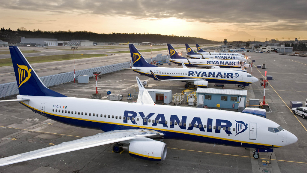 Ryanair สร้างสถิติใหม่ มีผู้โดยสารเกิน 11 ล้านคนใน 1 เดือน