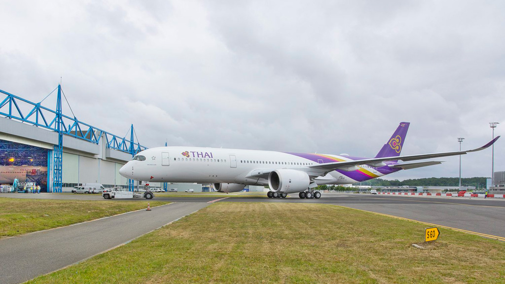 เครื่องบิน แอร์บัส A350-900 ฝูงบินใหม่ของการบินไทย