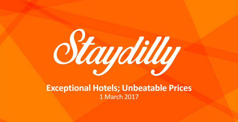 Staydilly จองโรงแรมแบบ Opaque บุกไทย ปิดชื่อโรงแรมในราคาถูกพิเศษ