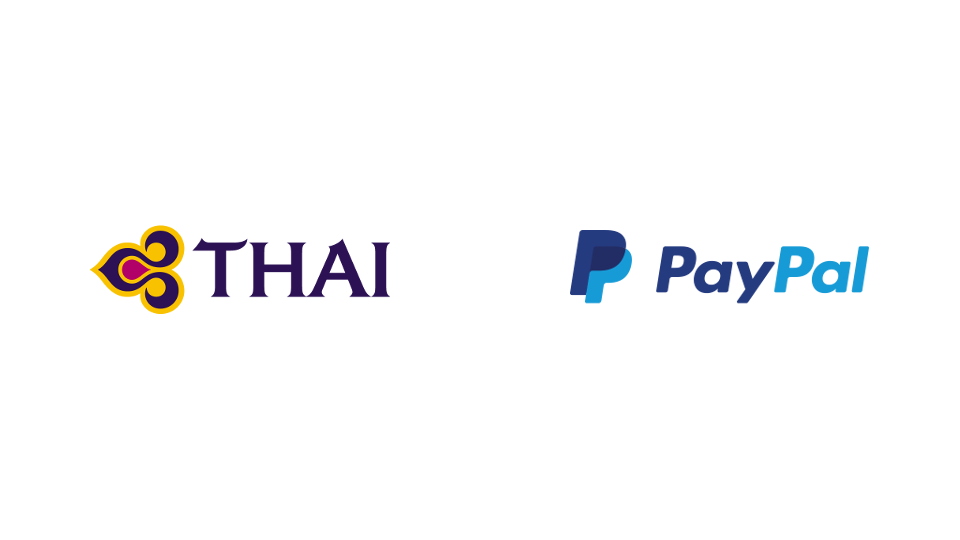 การบินไทยจับมือ PayPal รองรับการจ่ายเงินซื้อตั๋วโดยสารออนไลน์