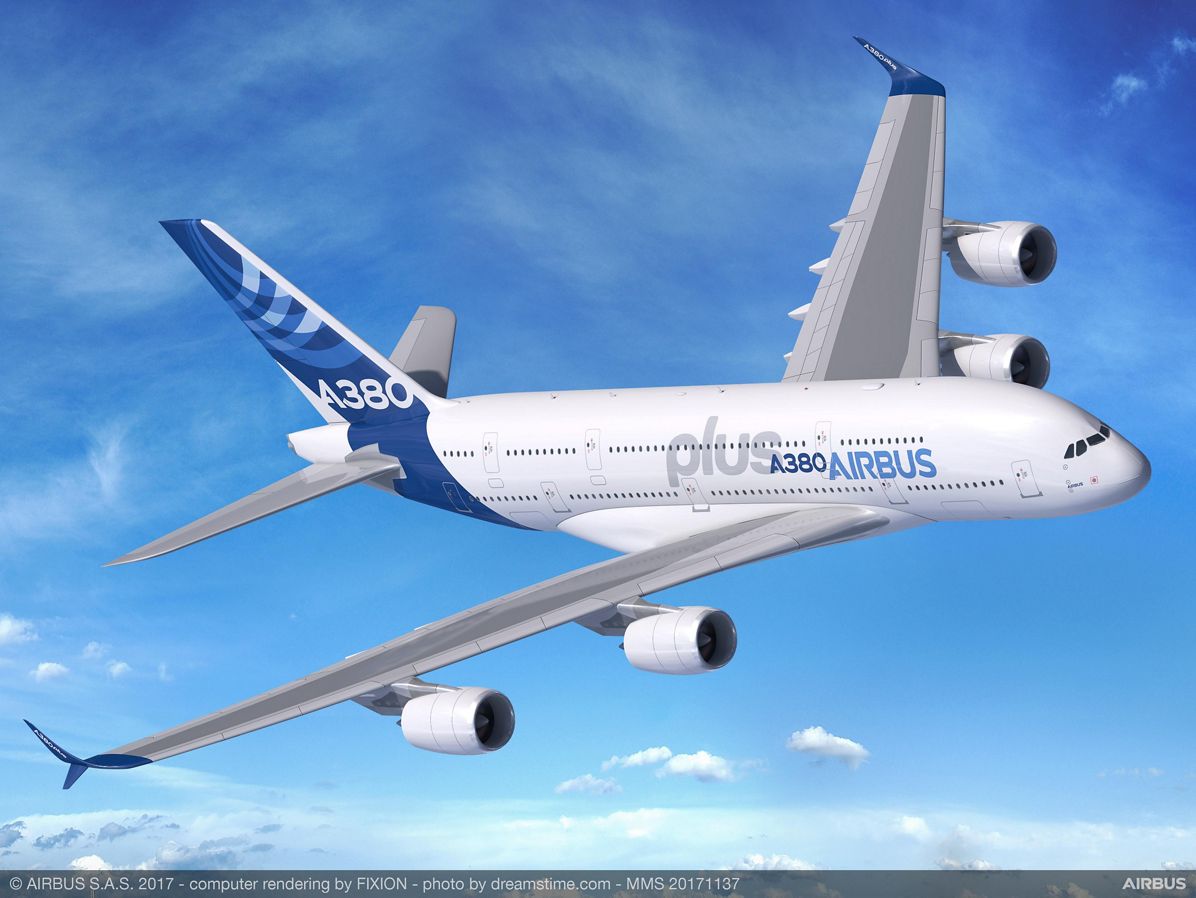 ใหญ่ได้อีก Airbus โชว์คอนเซปต์ A380plus จุผู้โดยสารเพิ่มได้อีก 80 ที่นั่ง