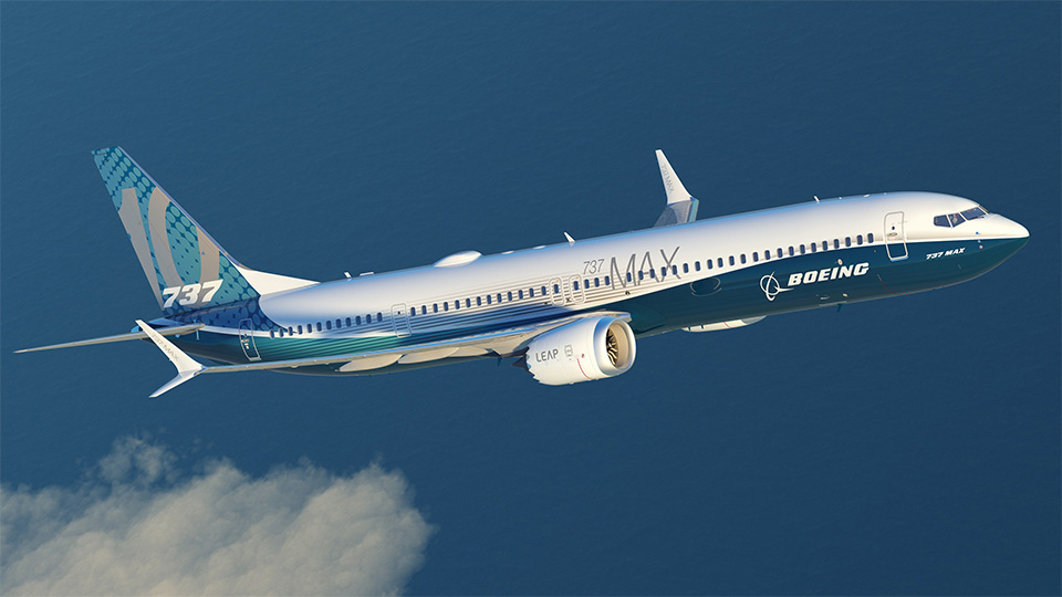 Boeing เปิดตัว 737 MAX 10 เครื่องบิน 230 ที่นั่งมาต่อสู้ Airbus A321